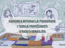 Radionica integracije psihodrame i teorije privrženosti u psihoterapijskom radu s odraslima