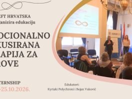Emocionalno fokusirana terapija – edukacija za rad s parovima u Zagrebu, od 22.10. do 25.10.2026.